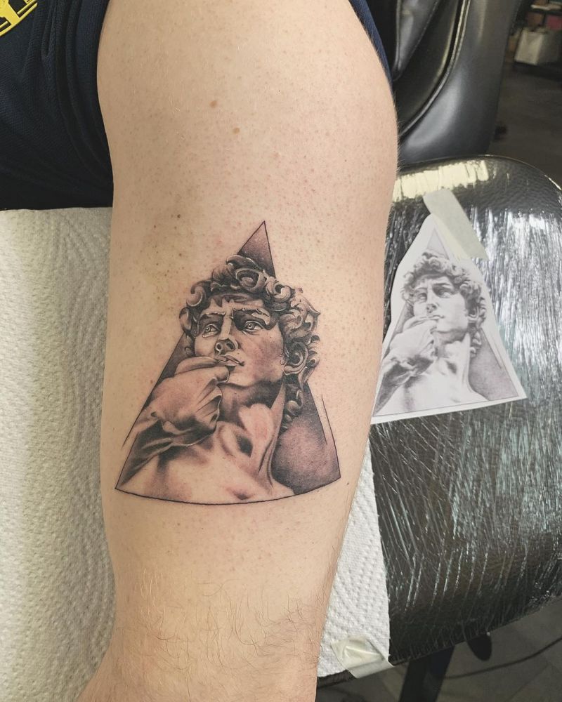 30 Pretty David Tattoos to Inspire You