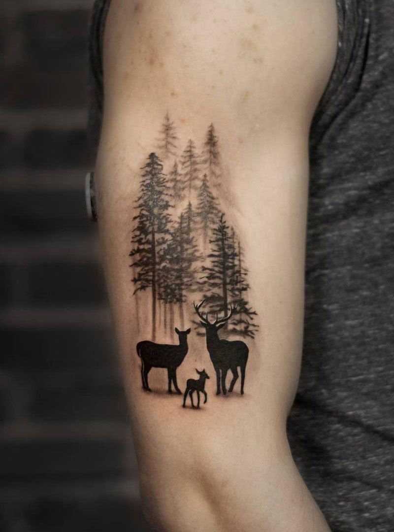 30 Pretty Elk Tattoos Make You Beautiful Forever