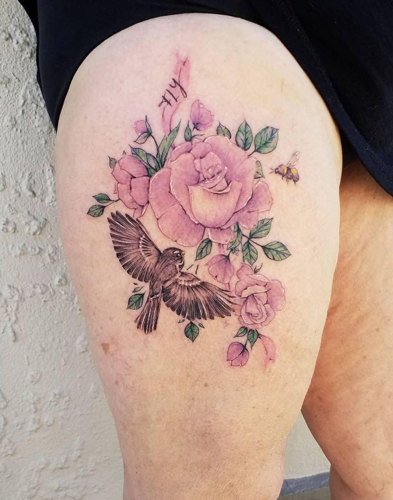 30 Pretty Fantail Tattoos You Must Try