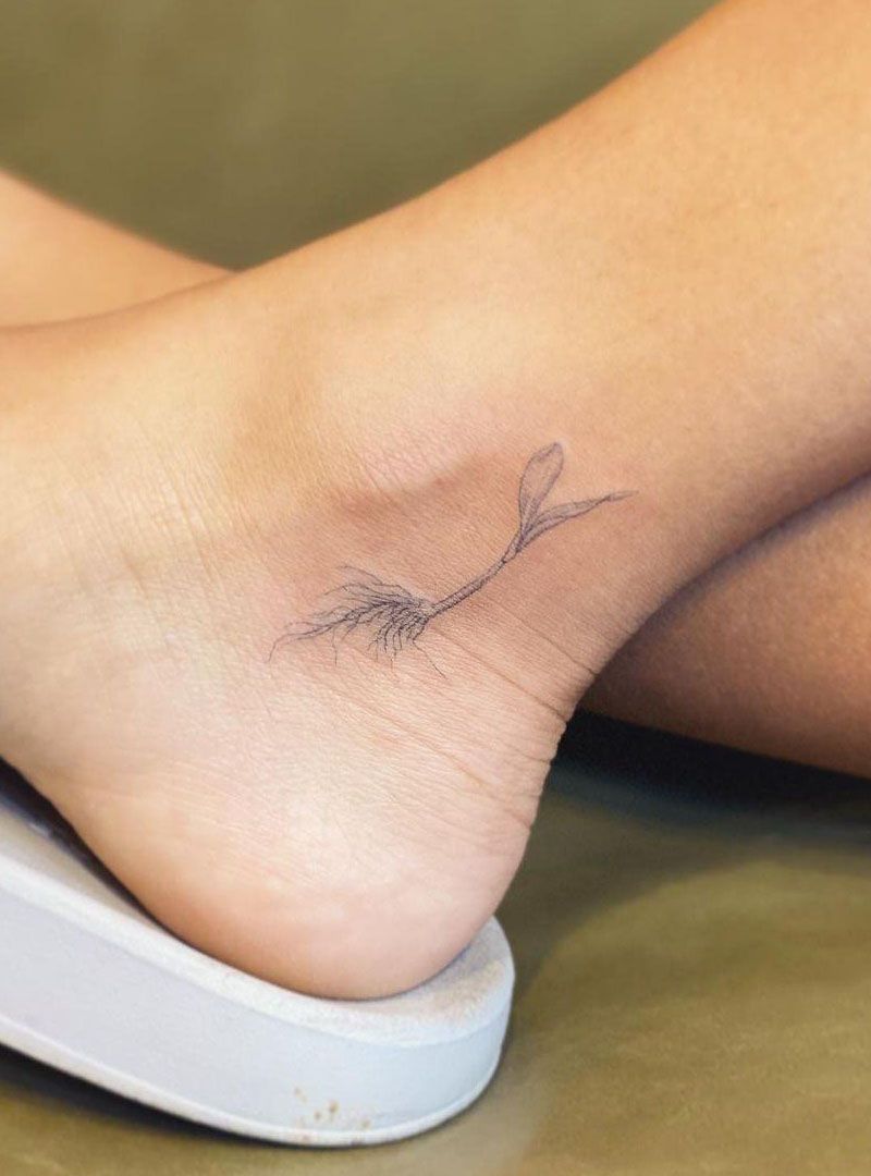 30 Pretty Seed Sprout Tattoos Bring You Good Luck