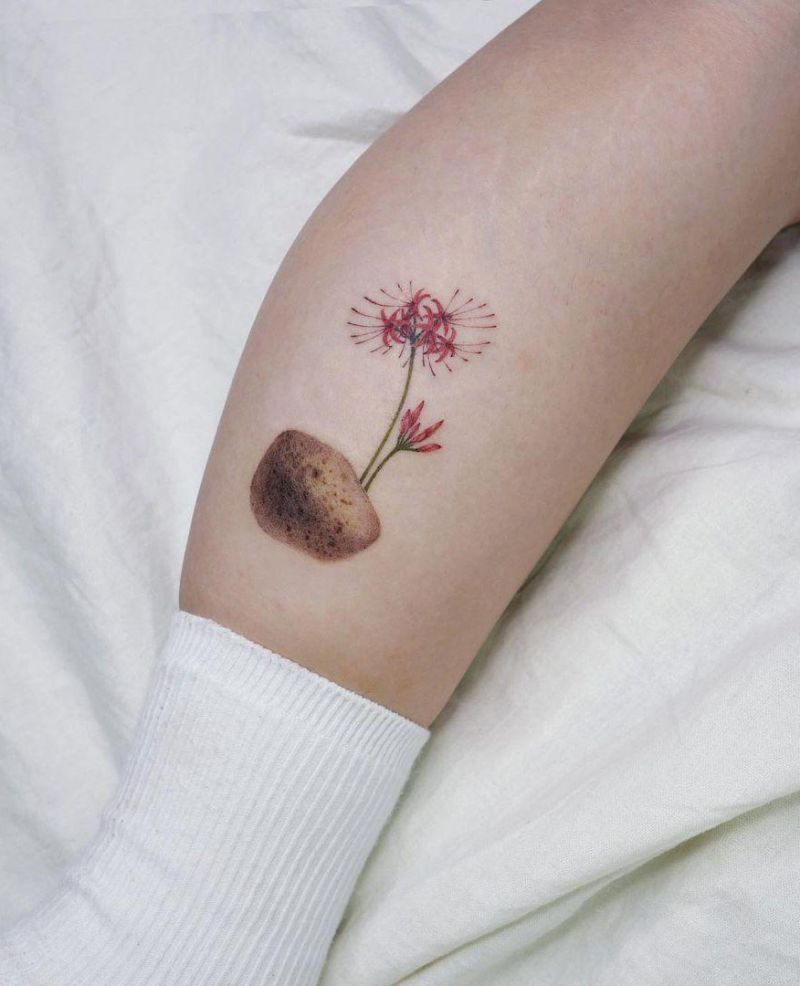 30 Pretty Spider lily Tattoos You Must Try