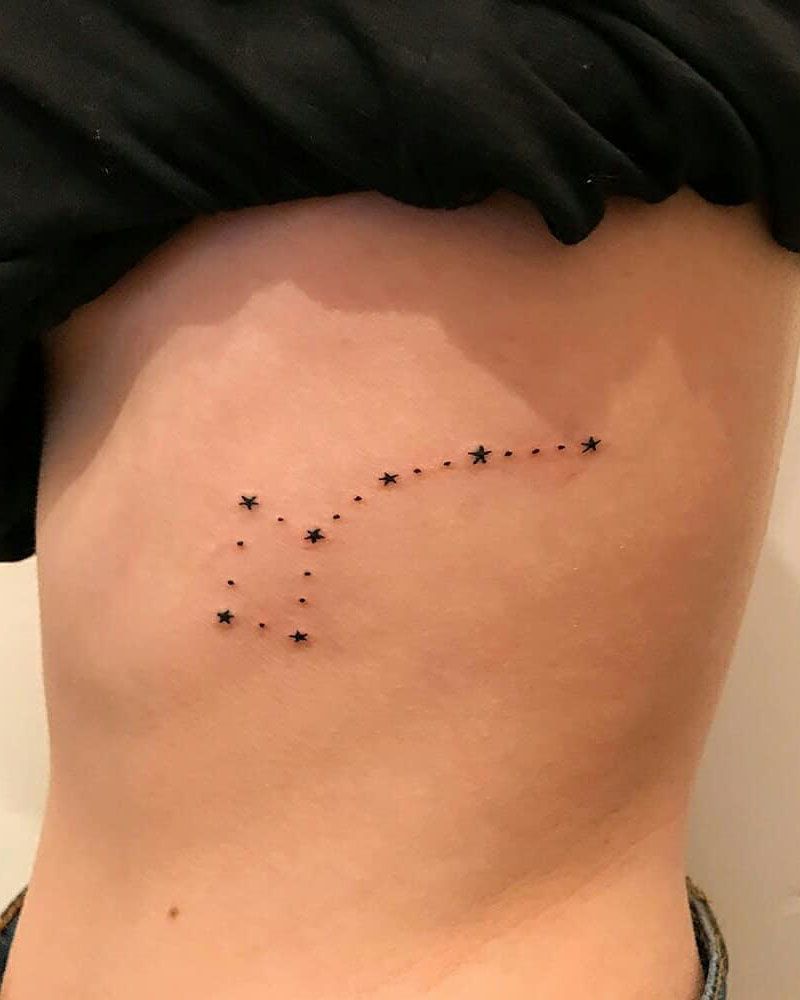 30 Pretty Big Dipper Tattoos Bring You Good Luck