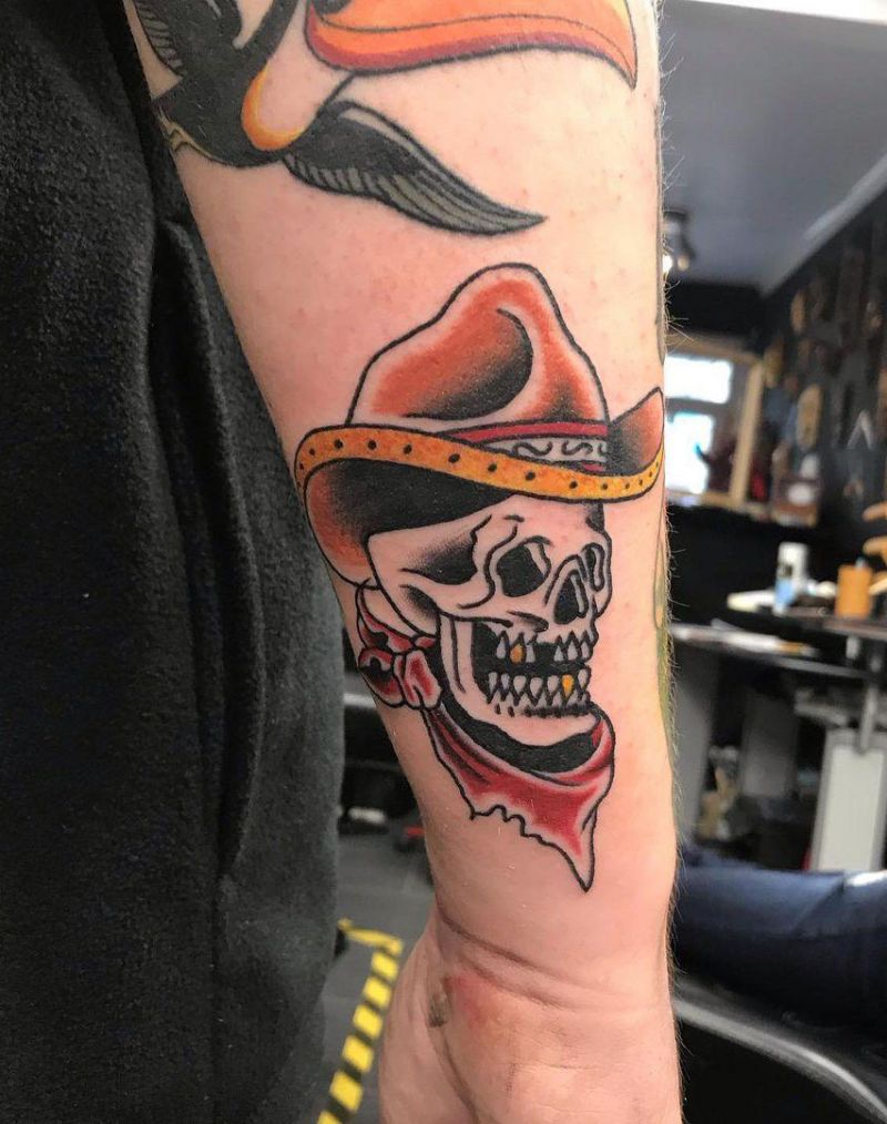 30 Pretty Cowboy Tattoos You Want to Try