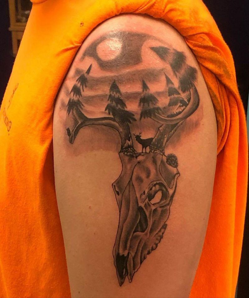 30 Pretty Hunting Tattoos to Inspire You