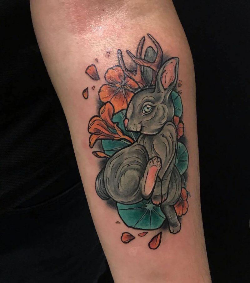 30 Pretty Jackalope Tattoos You Will Love