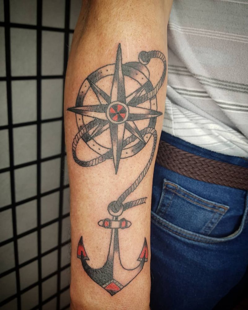 30 Pretty Sailor Tattoos You Will Love