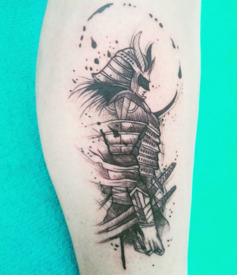 30 Fierce Samurai Tattoos Make You Brave