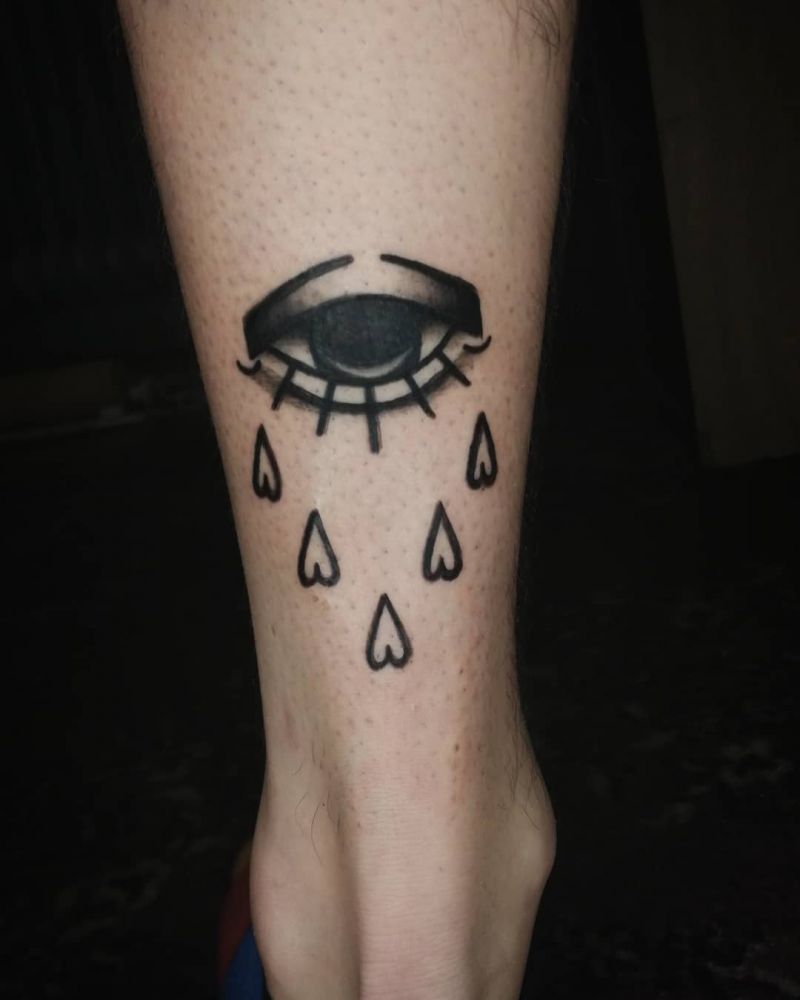 30 Pretty Tears Tattoos You Will Love