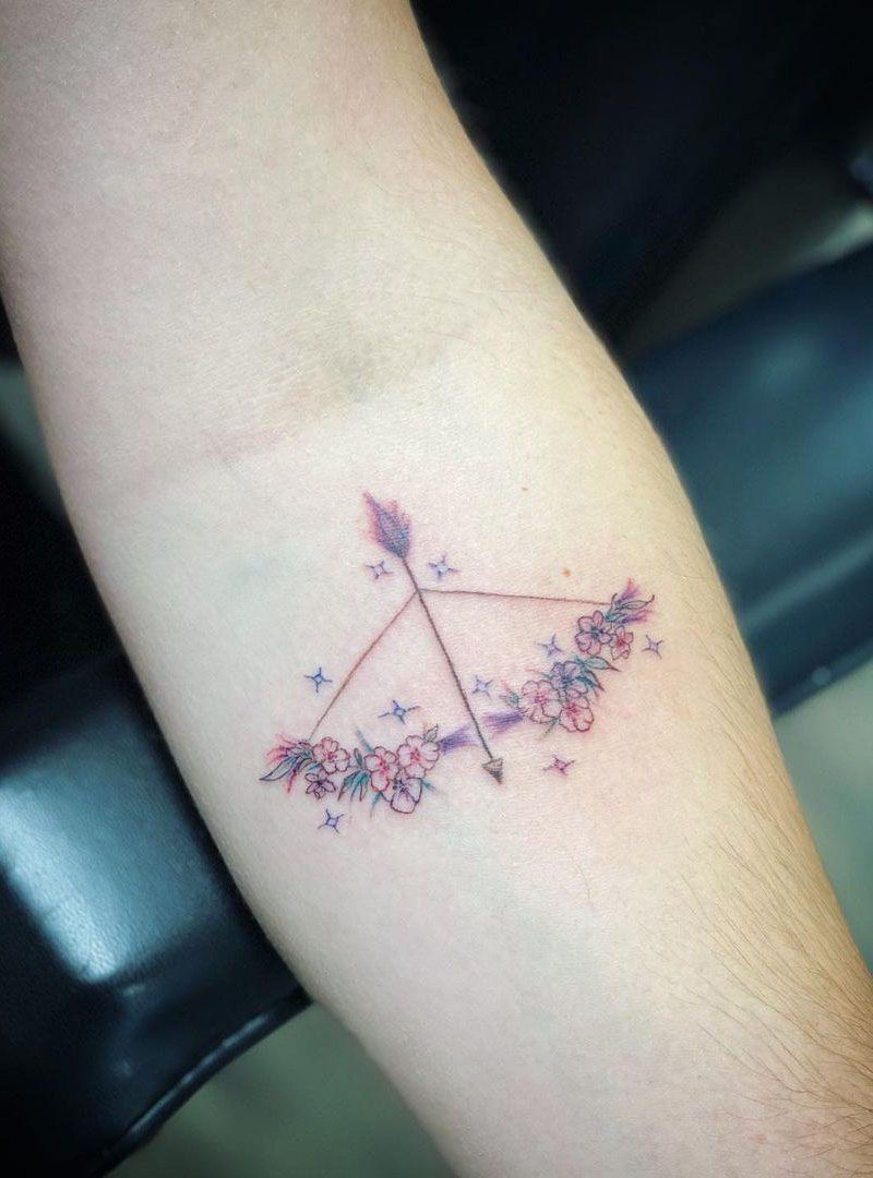 30 Pretty Bow and Arrow Tattoos Bring You Good Luck