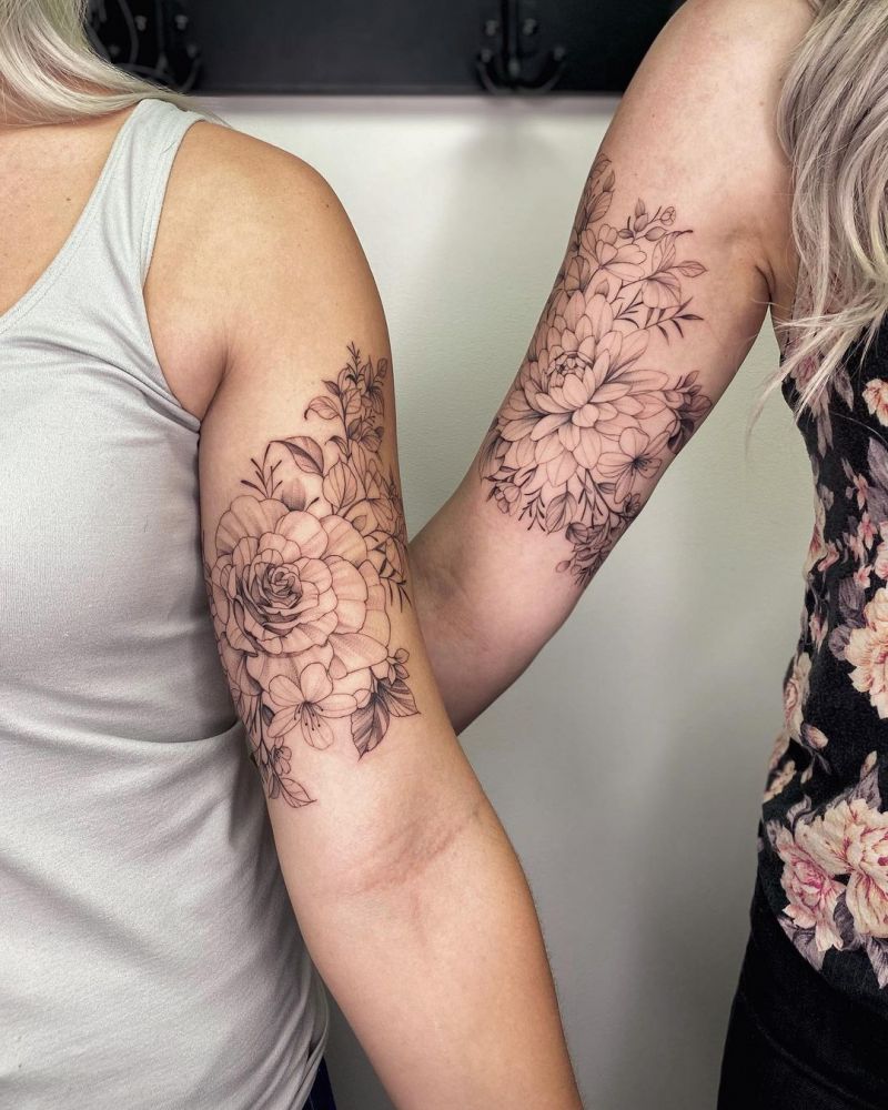 30 Pretty Dahlia Tattoos You Must Try