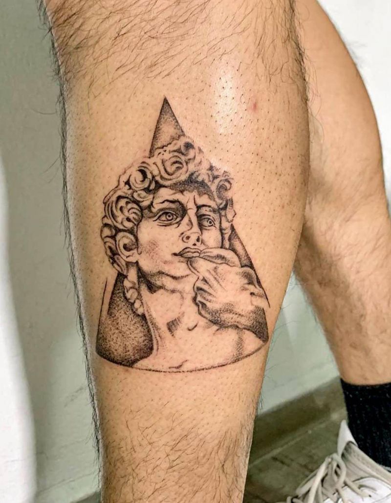 30 Pretty David Tattoos to Inspire You