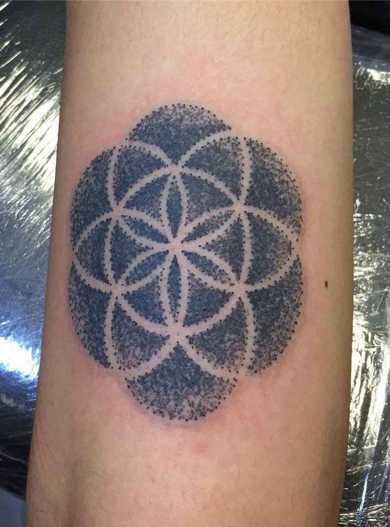 30 Pretty Seed of life Tattoos Bring You Good Luck