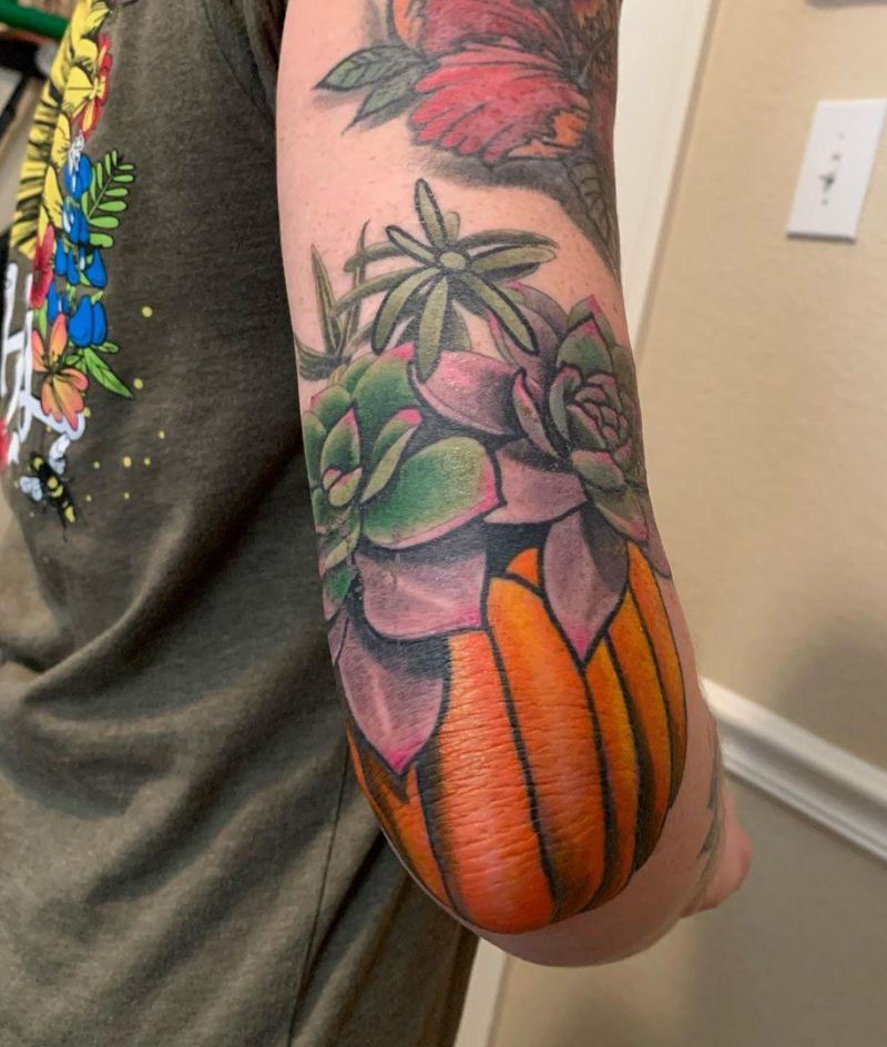 30 Pretty Succulent Tattoos Bring You Good Luck