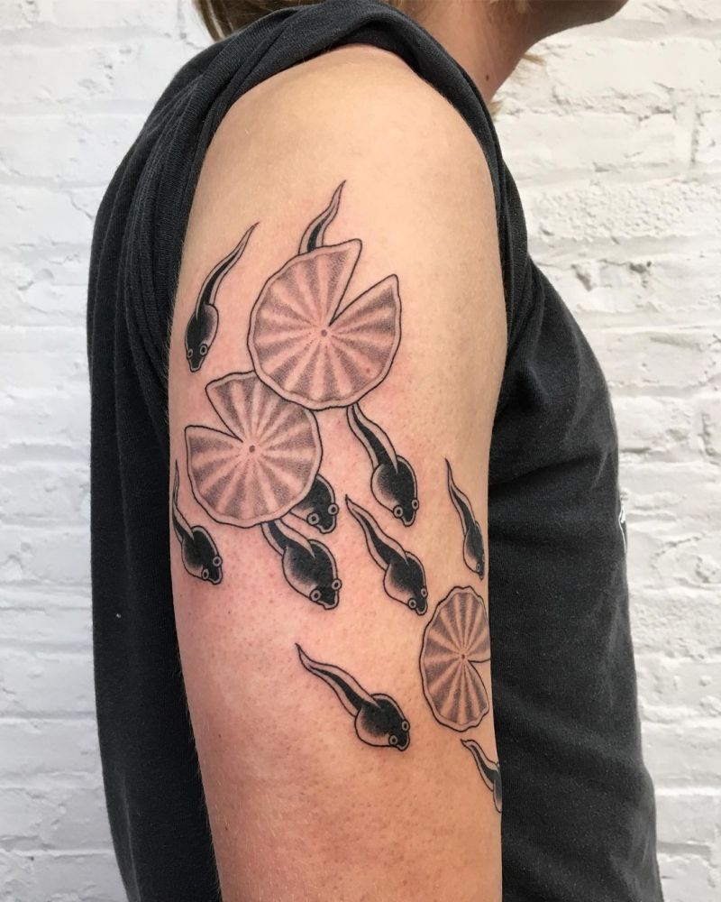 30 Pretty Tadpole Tattoos Make You Attractive