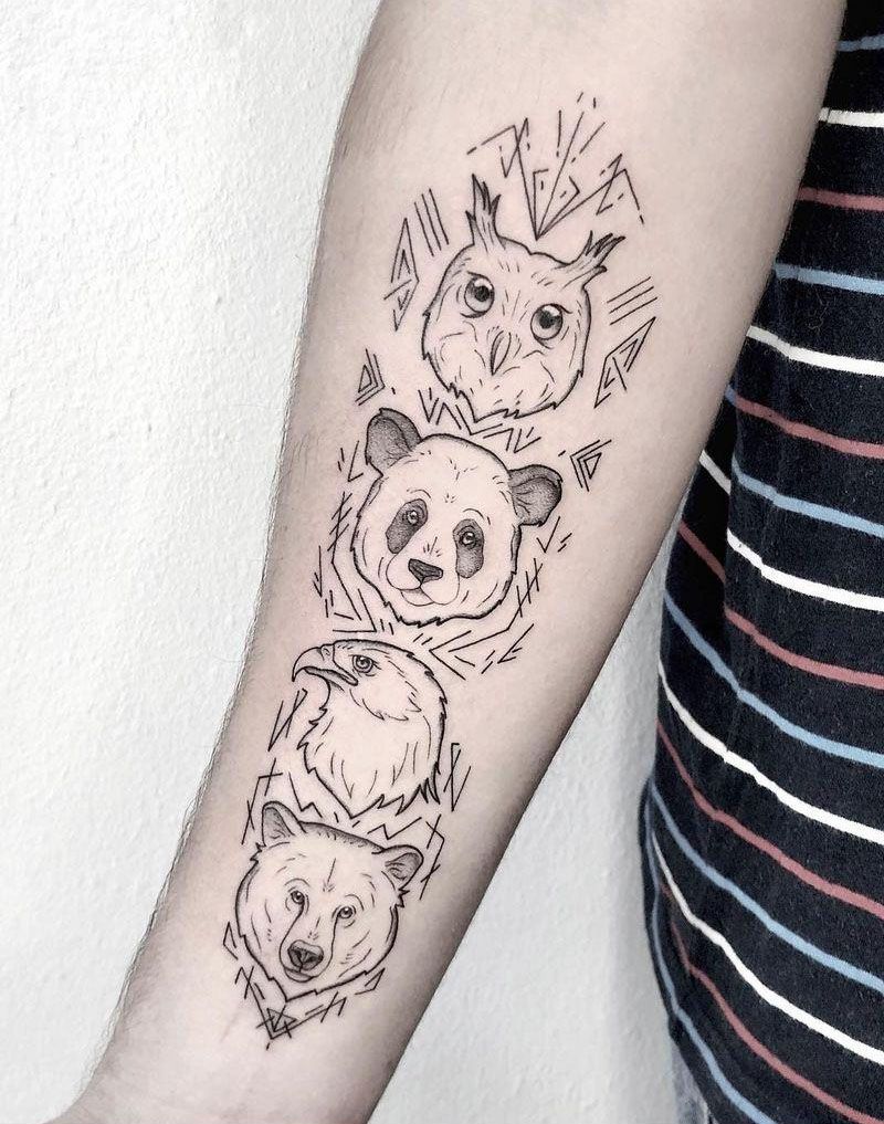 30 Pretty Totem Tattoos Make You Attractive