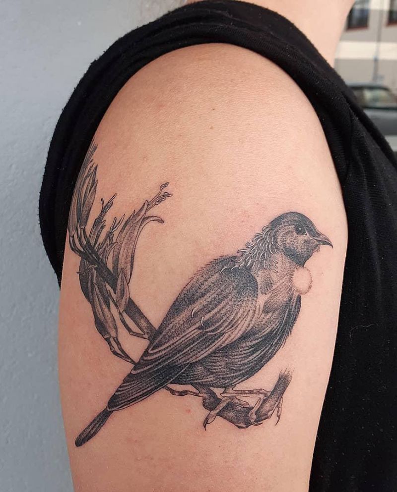 30 Pretty Tui Tattoos You Will Love