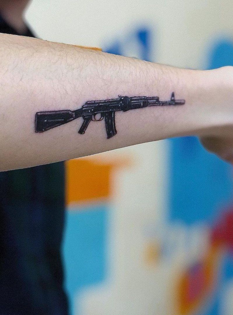 30 Perfect Ak47 Tattoos You Will Love