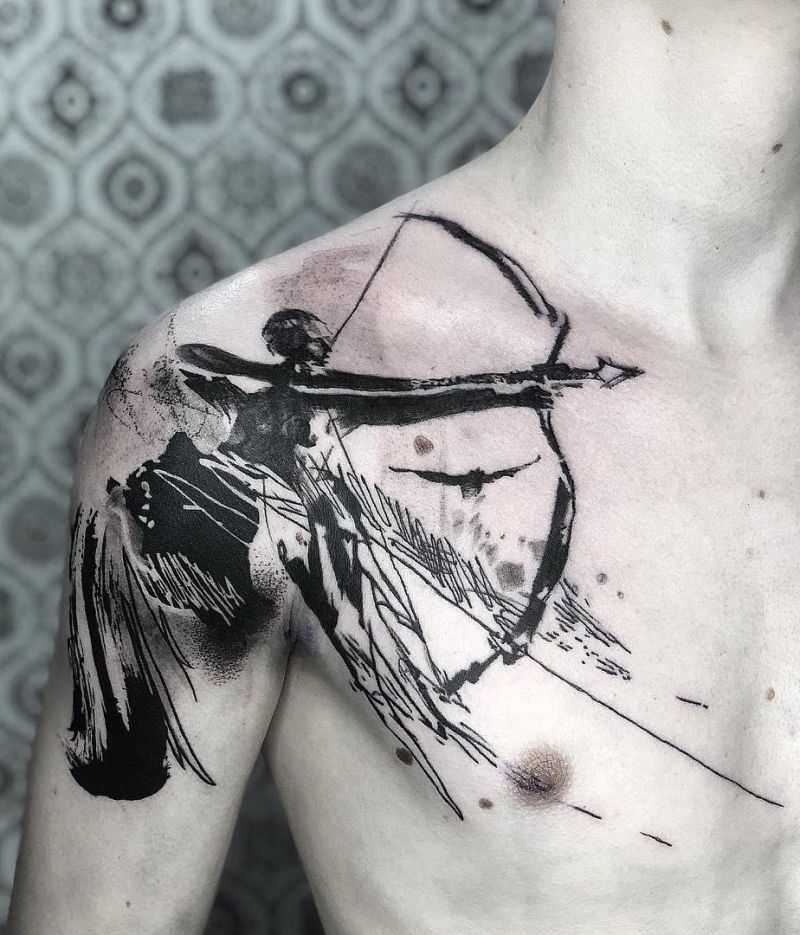 30 Pretty Archer Tattoos You Want to Try