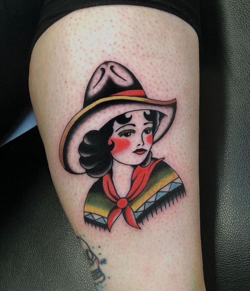 30 Pretty Cowgirl Tattoos You Must Try