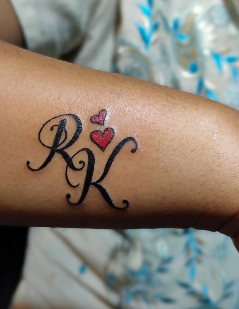 30 Pretty Initial Tattoos You Will Love