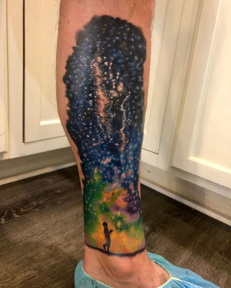 30 Pretty Milky Way Tattoos Make You Attractive