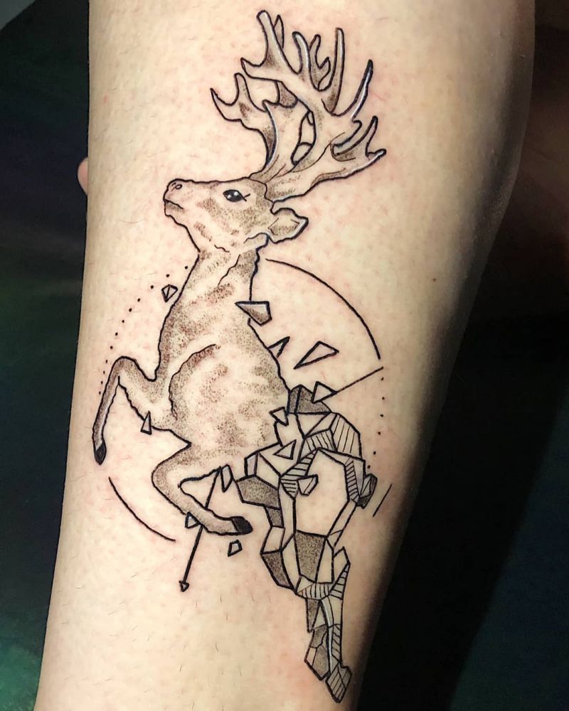 30 Pretty Moose Tattoos You Will Love