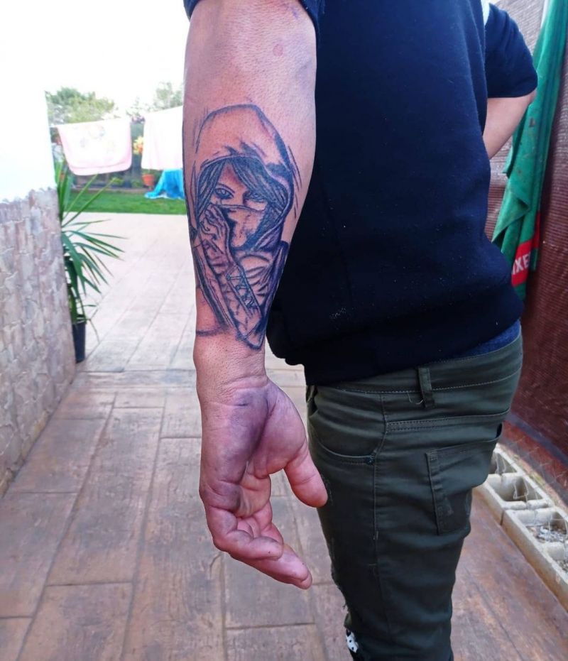 30 Pretty Ninja Tattoos Increase Your Sense of Mystery