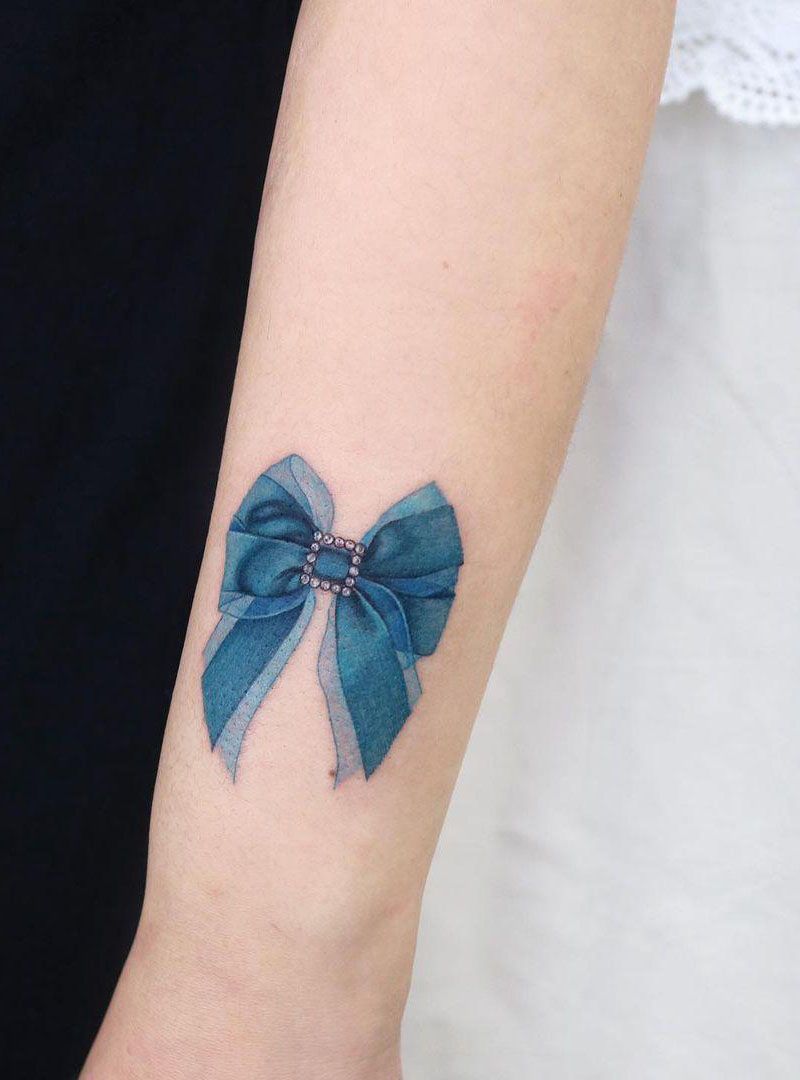 30 Pretty Ribbon Tattoos Enhance Your Personality