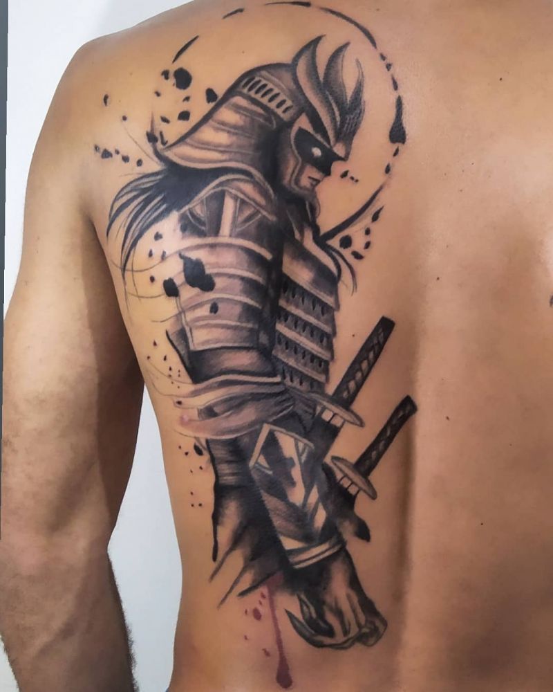 30 Fierce Samurai Tattoos Make You Brave