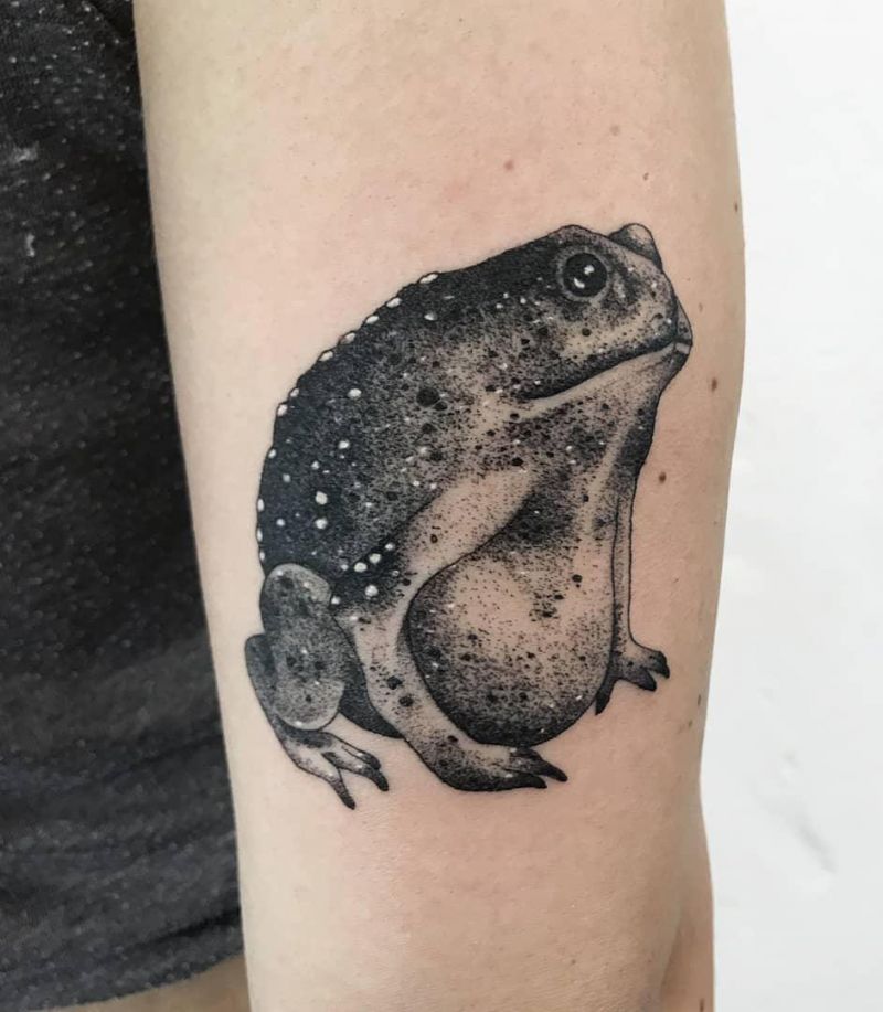 30 Pretty Toad Tattoos You Must Try