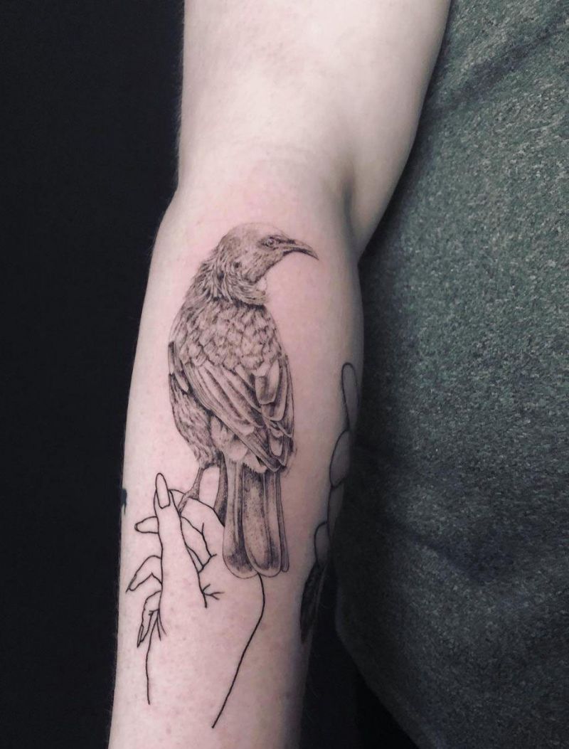 30 Pretty Tui Tattoos You Will Love