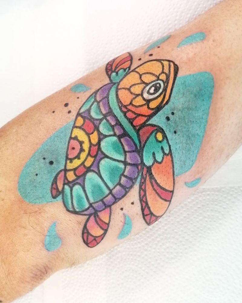 30 Pretty Turtle Tattoos You Must Try