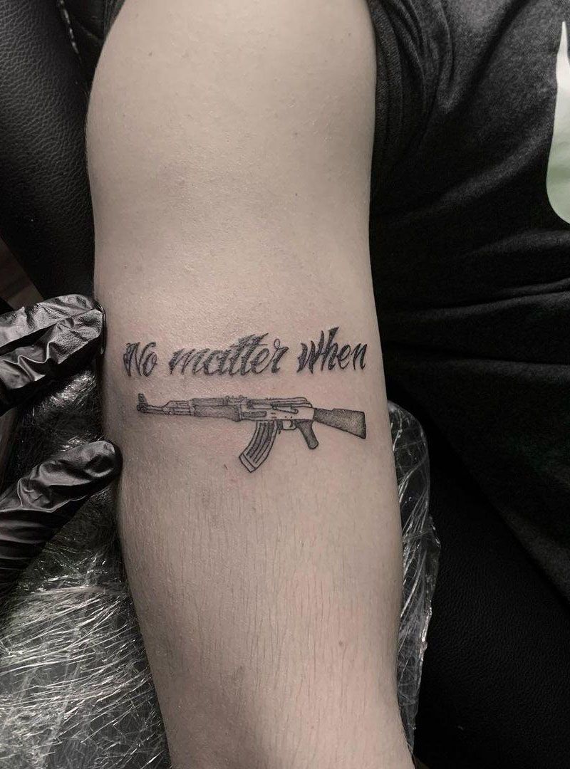 30 Perfect Ak47 Tattoos You Will Love