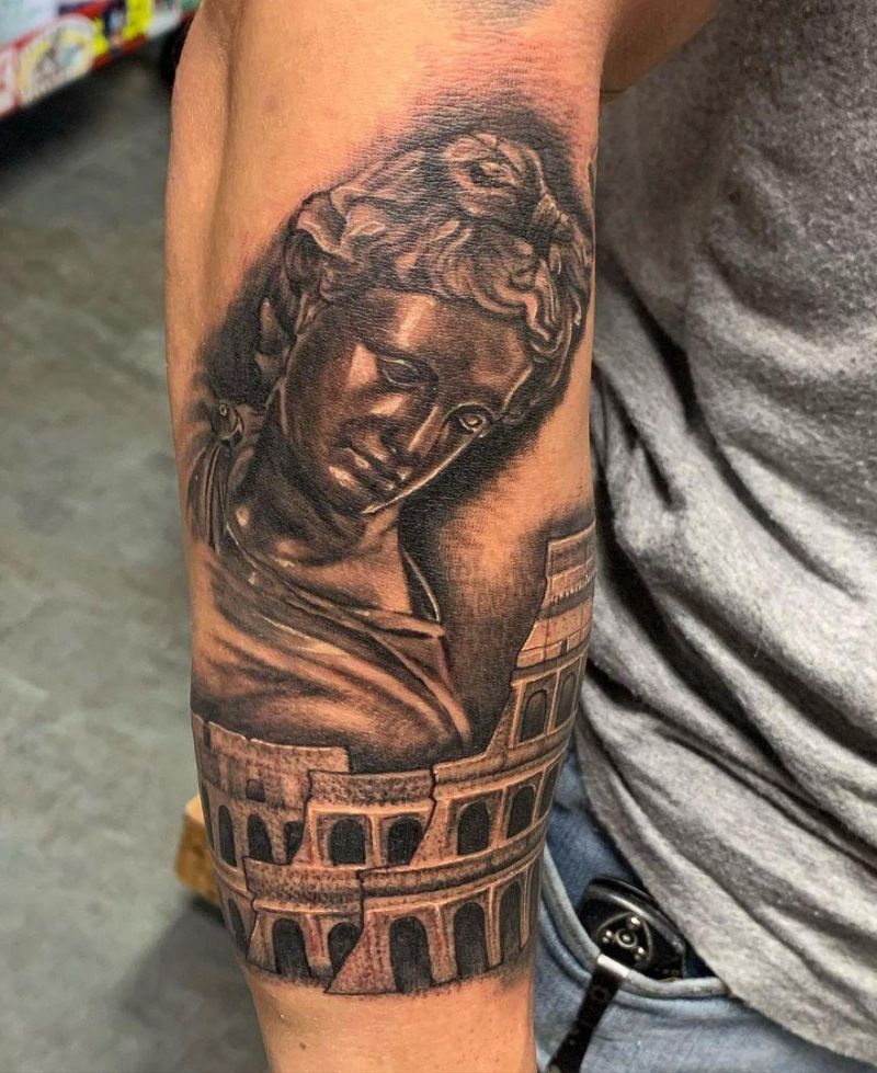 30 Pretty Colosseum Tattoos You Will Love