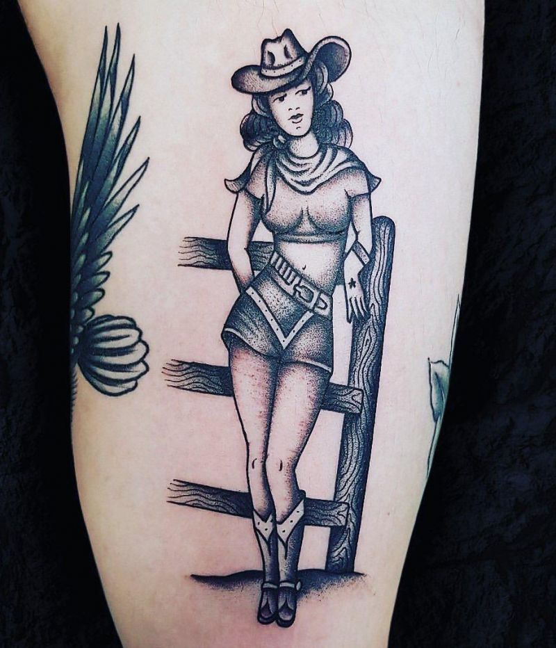 30 Pretty Cowgirl Tattoos You Must Try