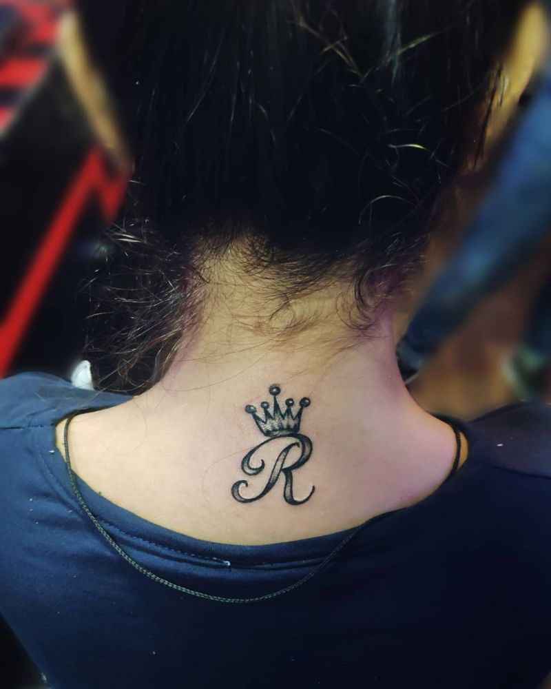 30 Pretty Initial Tattoos You Will Love