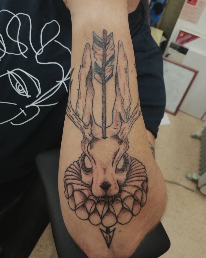 30 Pretty Jackalope Tattoos You Will Love