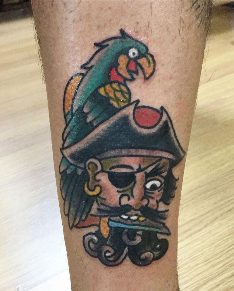 30 Pretty Pirate Tattoos You Will Love