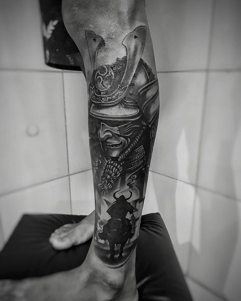 30 Fierce Samurai Tattoos Make You Brave