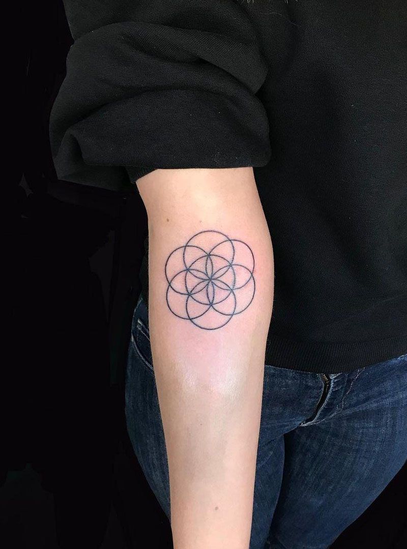 30 Pretty Seed of life Tattoos Bring You Good Luck