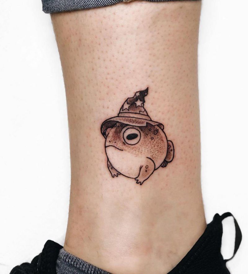 30 Pretty Toad Tattoos You Must Try