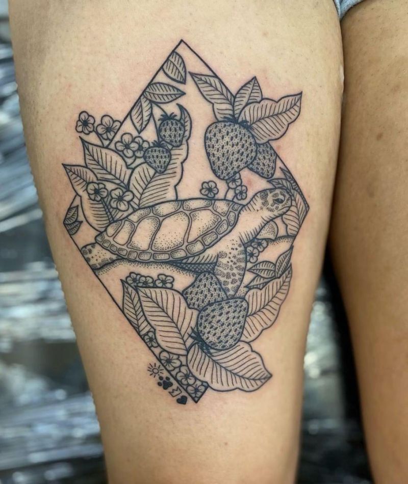 30 Pretty Turtle Tattoos You Must Try