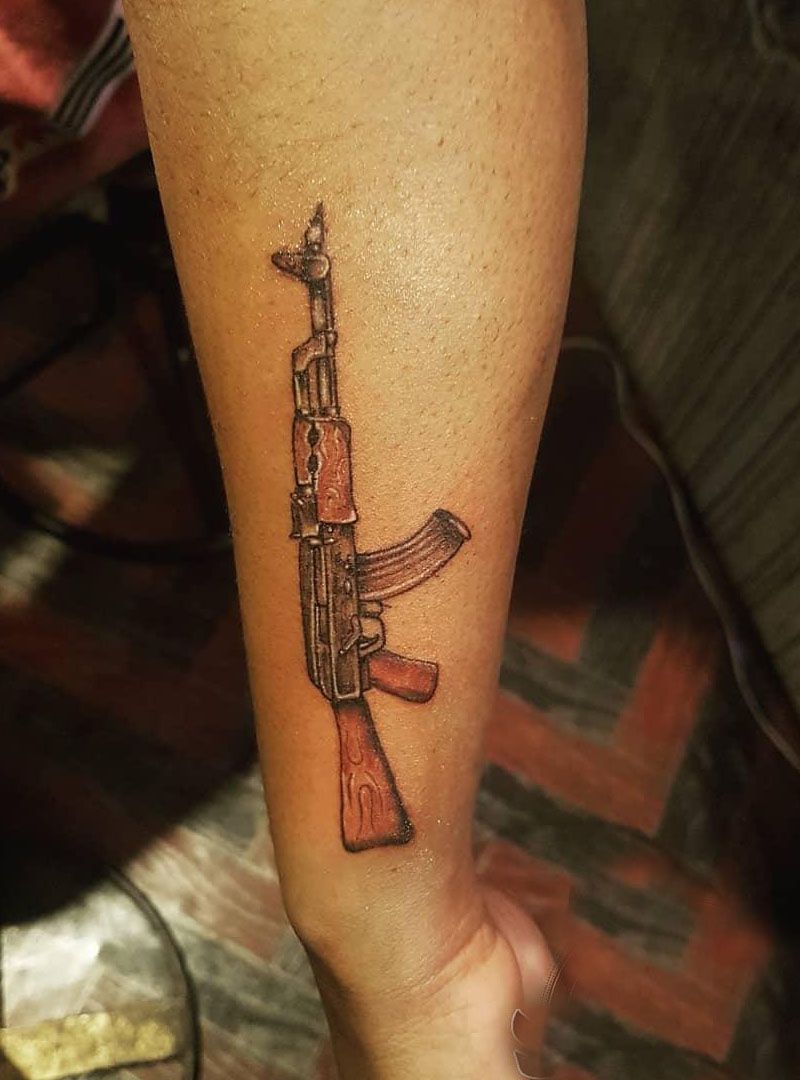 30 Perfect Ak47 Tattoos You Will Love