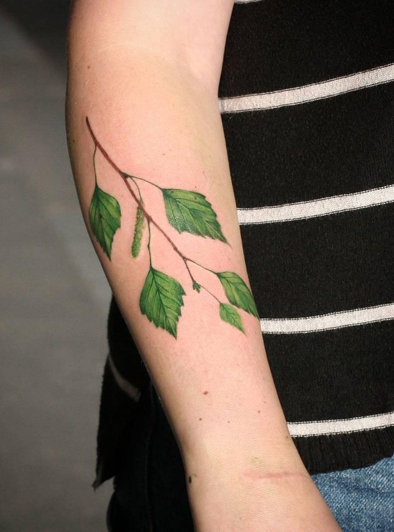 30 Pretty Birch Tree Tattoos Make You Attractive