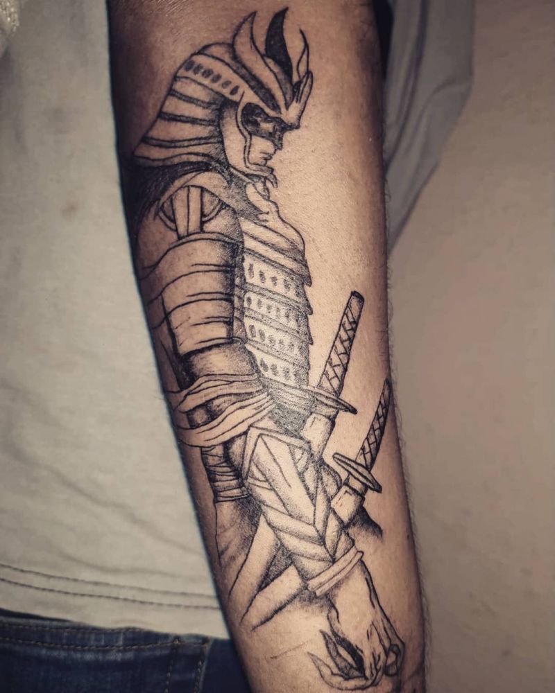 30 Fierce Samurai Tattoos Make You Brave