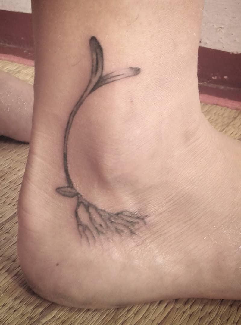 30 Pretty Seed Sprout Tattoos Bring You Good Luck