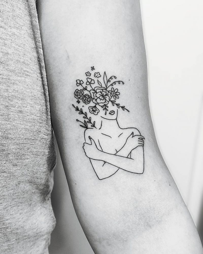 30 Pretty Self Love Tattoos to Inspire You