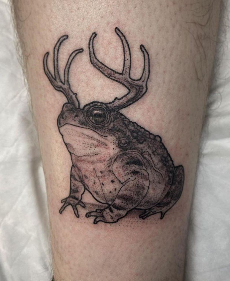 30 Pretty Toad Tattoos You Must Try