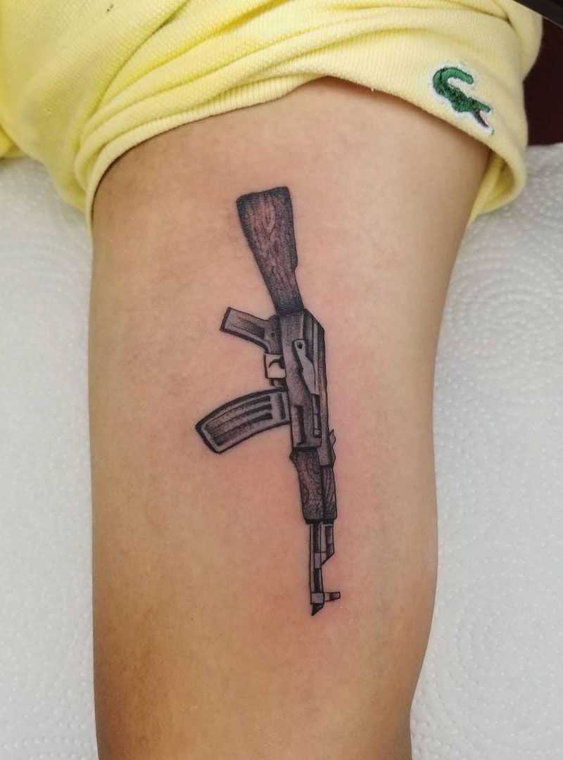 30 Perfect Ak47 Tattoos You Will Love