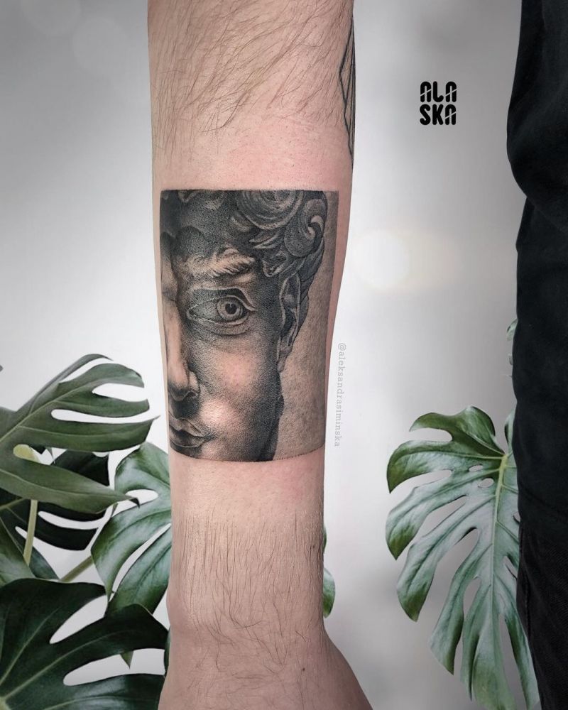 30 Pretty David Tattoos to Inspire You